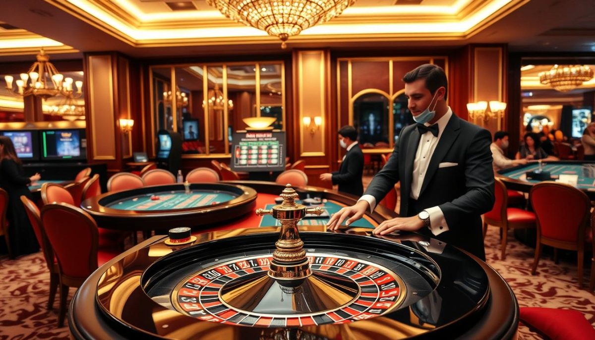 Roulette live dealer